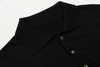 MEN'S SILK COTTON POLO WITH THREE MOTHER-OF-PEARL BUTTONS