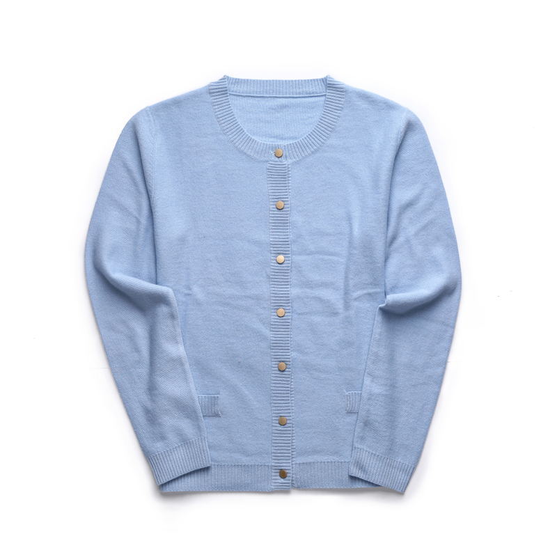 Women’S Cardigan 12 Gauge Pure Cashmere