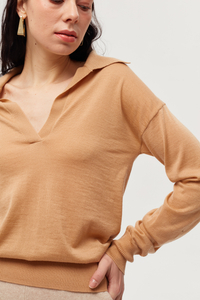 Knitting Elgent Women Pullover Oversize V Neck Soft Knitwear Pure 100% Cashmere Sweater