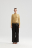 Light Yellow Long sleeves Sweater 