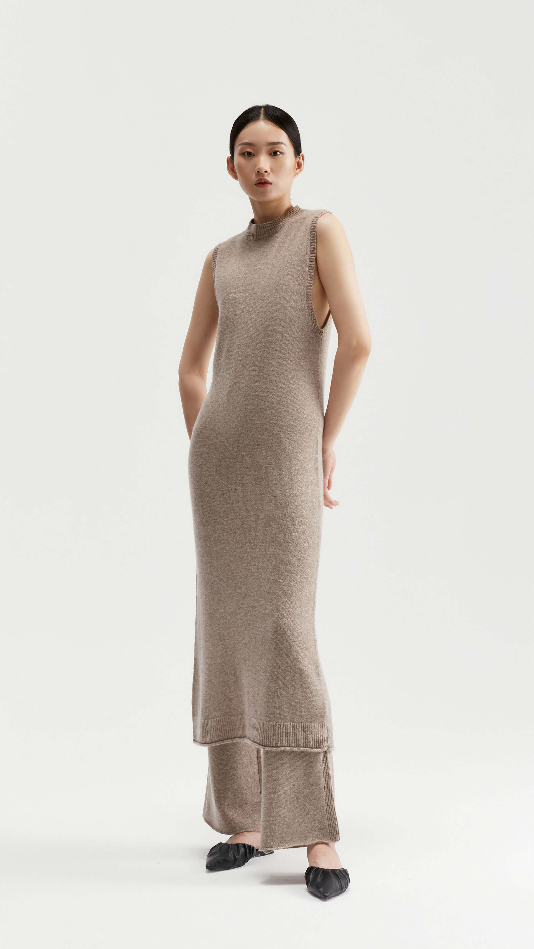 Dakota belted tunic top midi dress