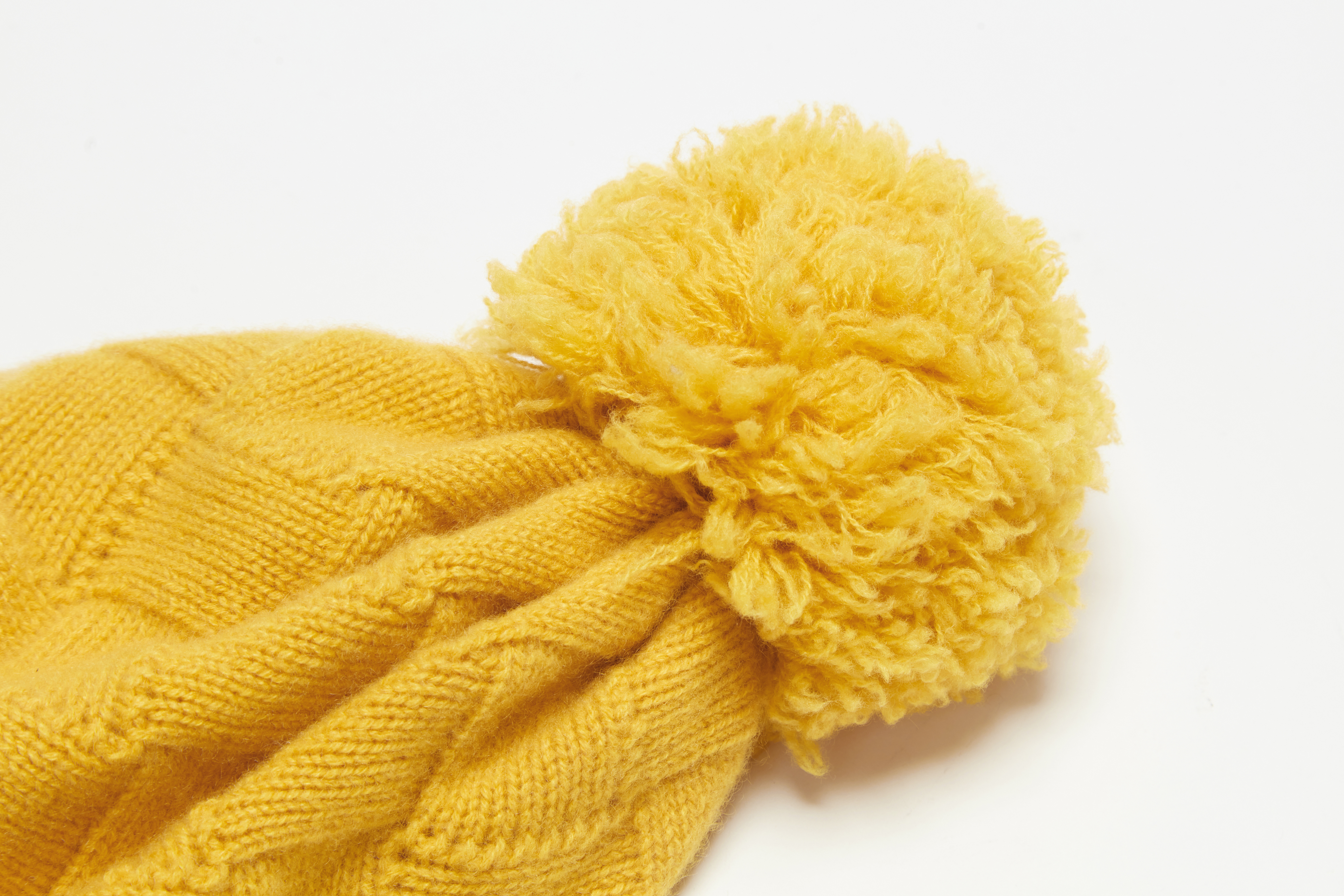 Winter Yellow Pumpkin Hat 