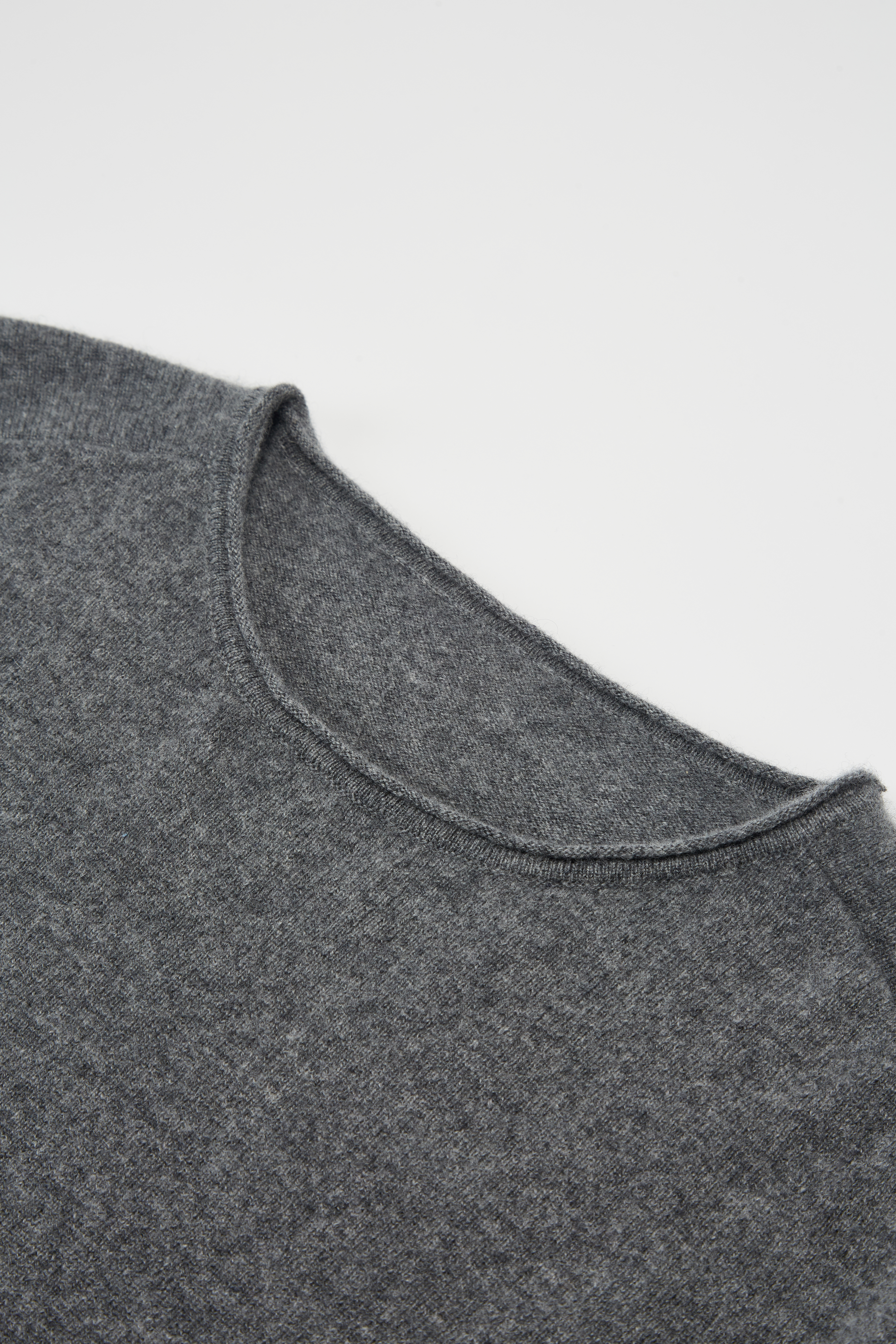 Thin Black Crew Neck Jumper