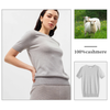 Luxury Women’ s Sweater ISO 9001 Certified Moisture-Wicking