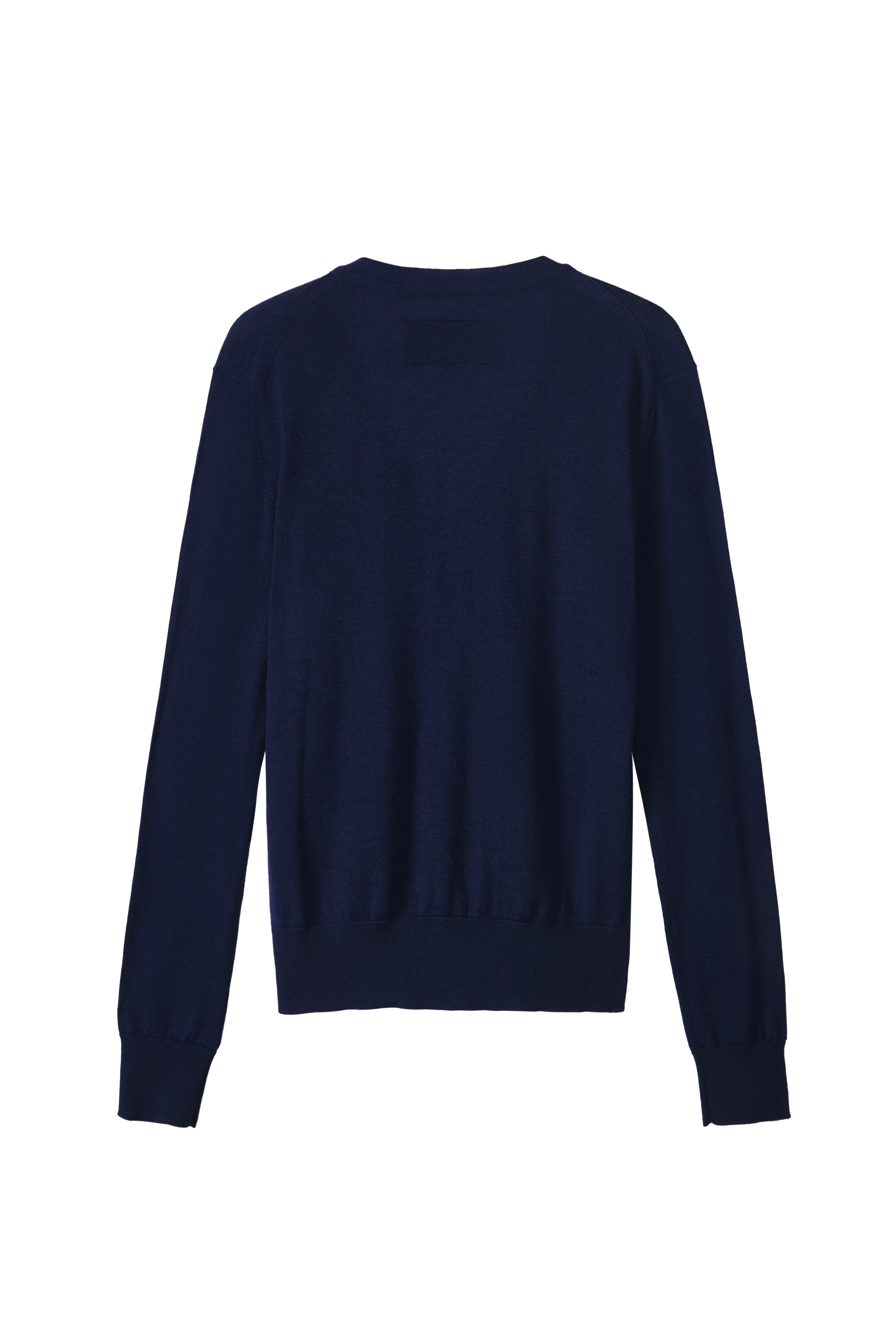 Classic Navy Cashmere Cardigan