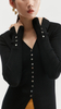 Cara button front wool and cashmere cardigan