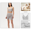 Luxurious 100% Cashmere Knitted Sport Bra for Ultimate Comfort