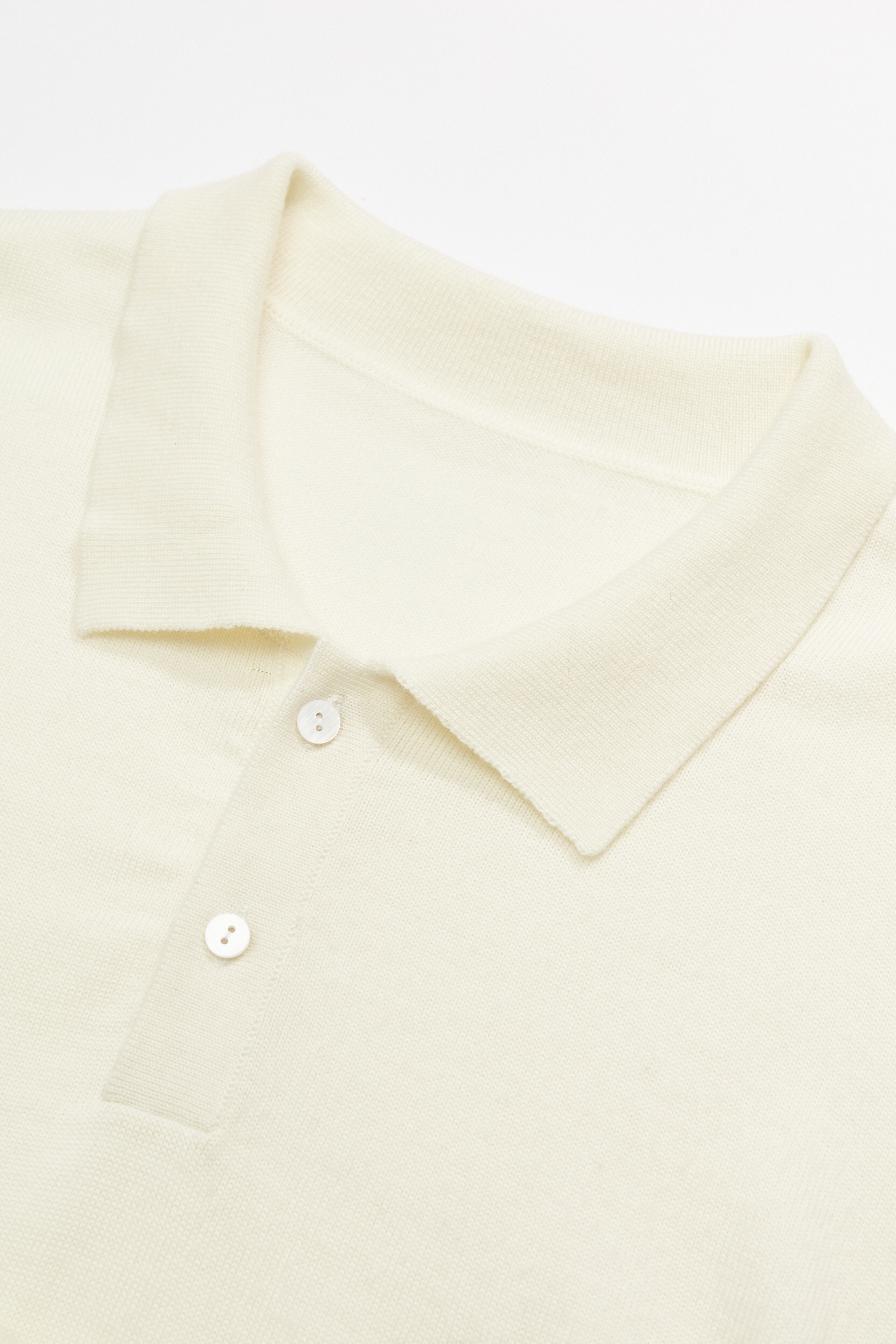 White Long sleeves Men's Knit Sweater 