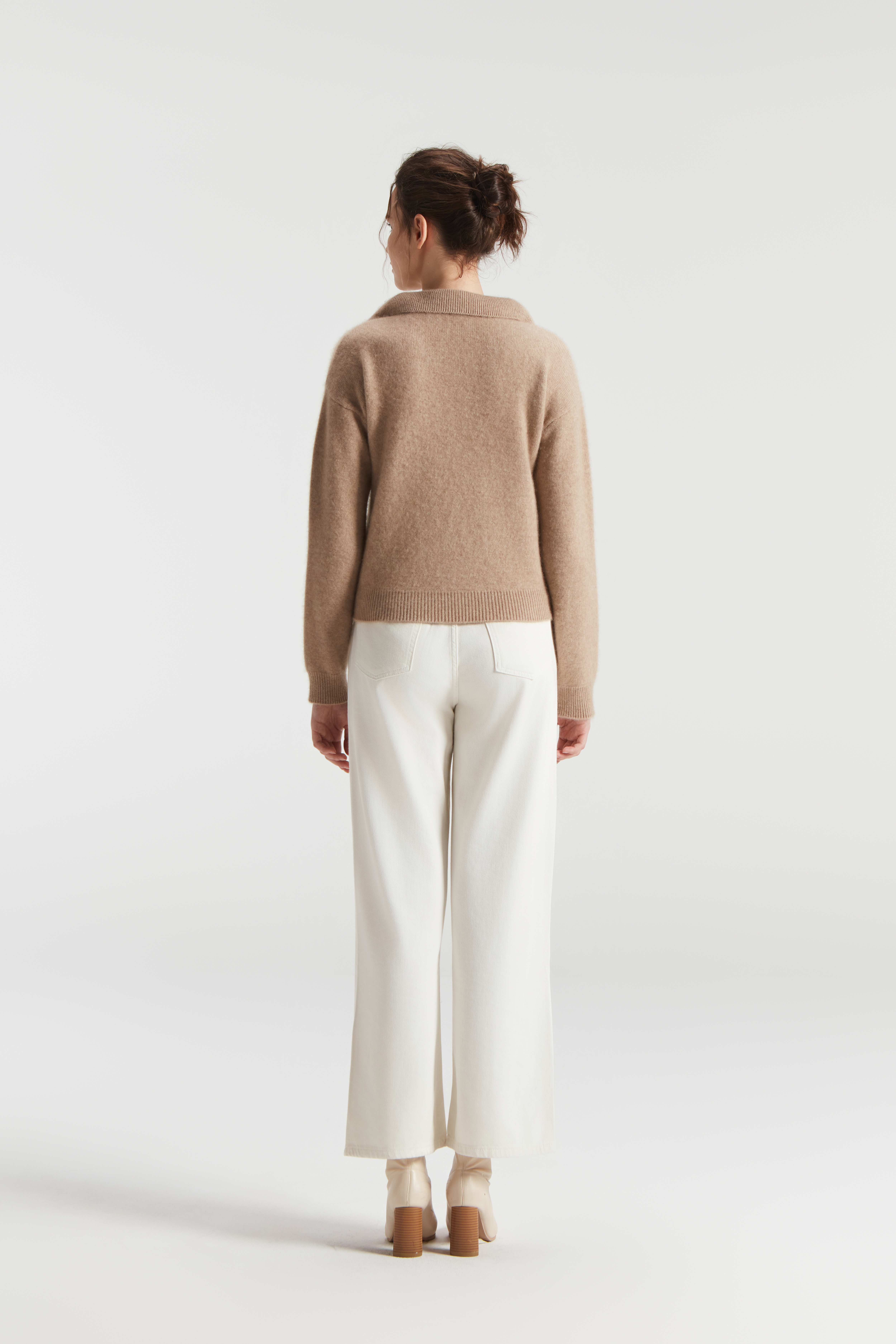 Luxurious 100% Cashmere Knitted Hoodie for Ultimate Comfort