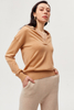Knitting Elgent Women Pullover Oversize V Neck Soft Knitwear Pure 100% Cashmere Sweater