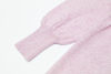 KID'S PINK COTTON CASHMERE DRESS