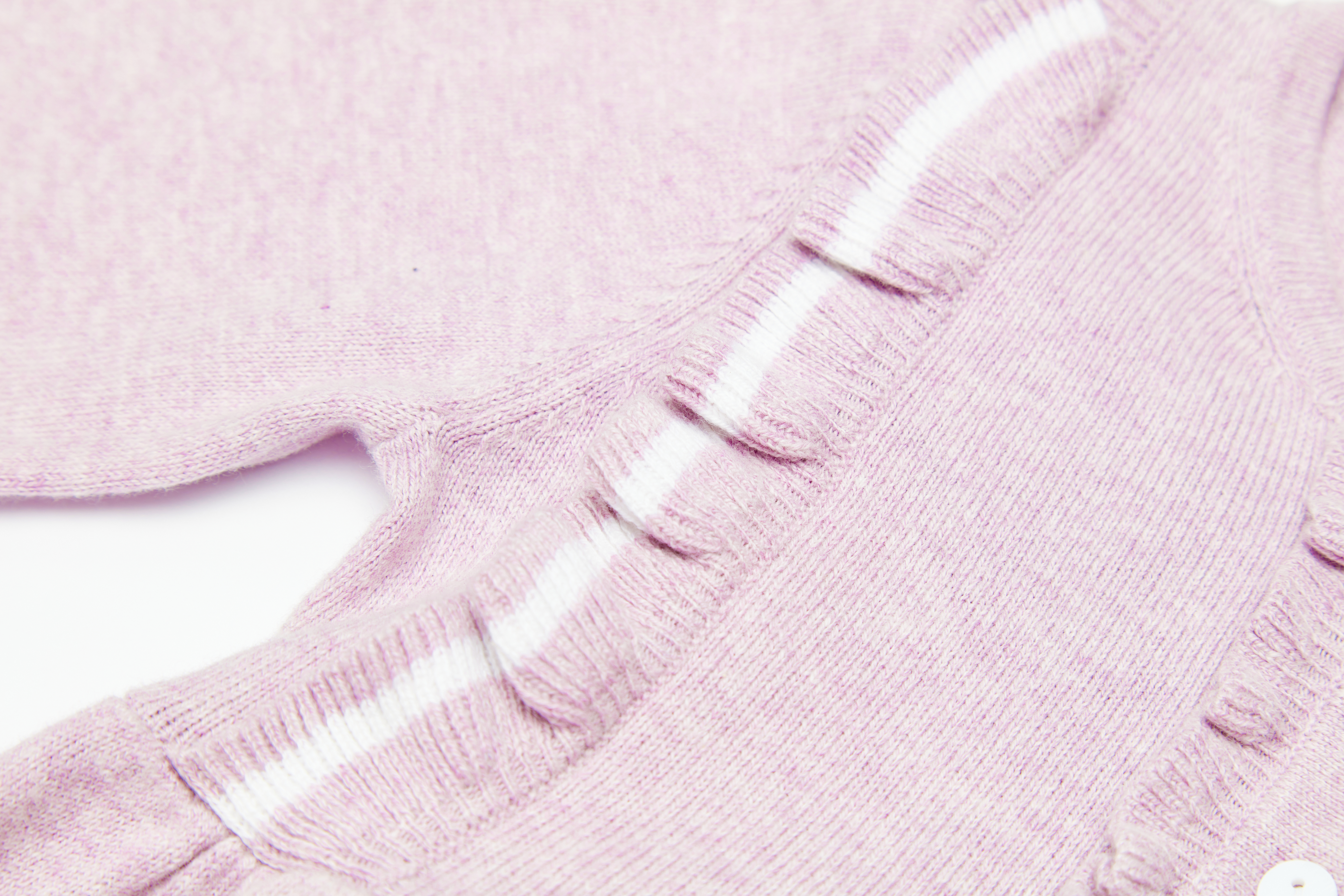 KID'S PINK COTTON CASHMERE DRESS