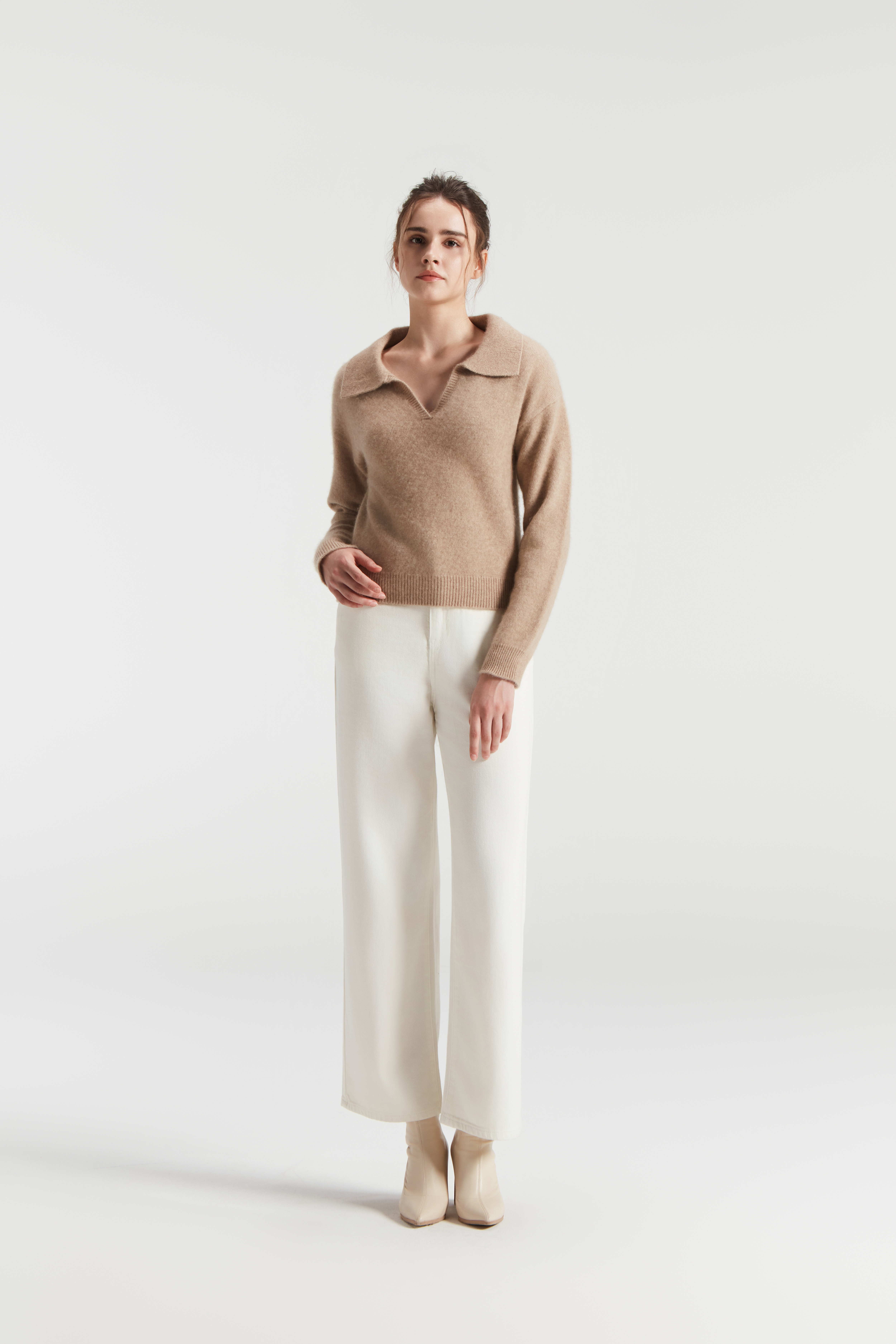 Luxurious 100% Cashmere Knitted Hoodie for Ultimate Comfort