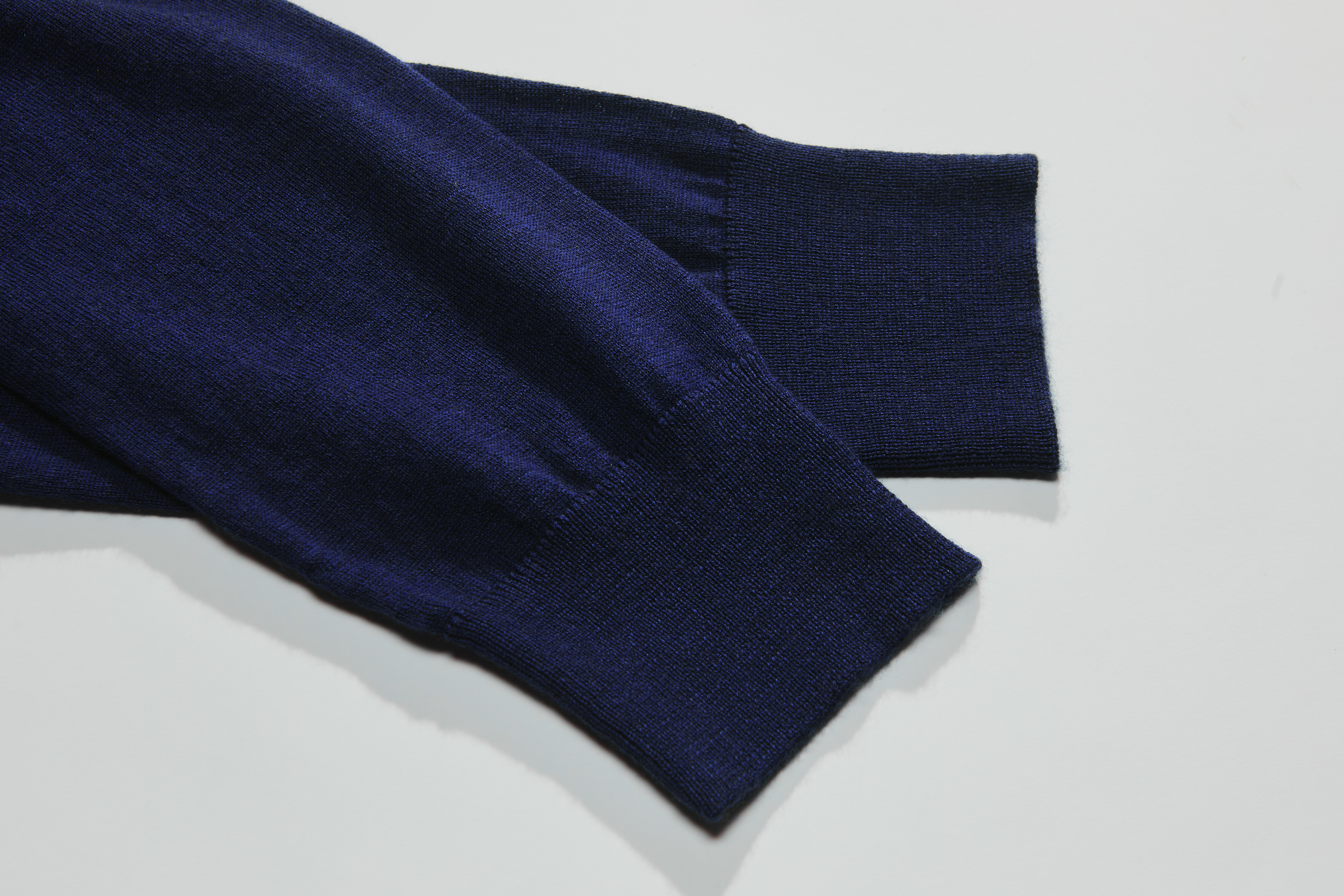 Classic Navy Cashmere Cardigan