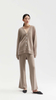 Women's cashmere cardigan with buttons