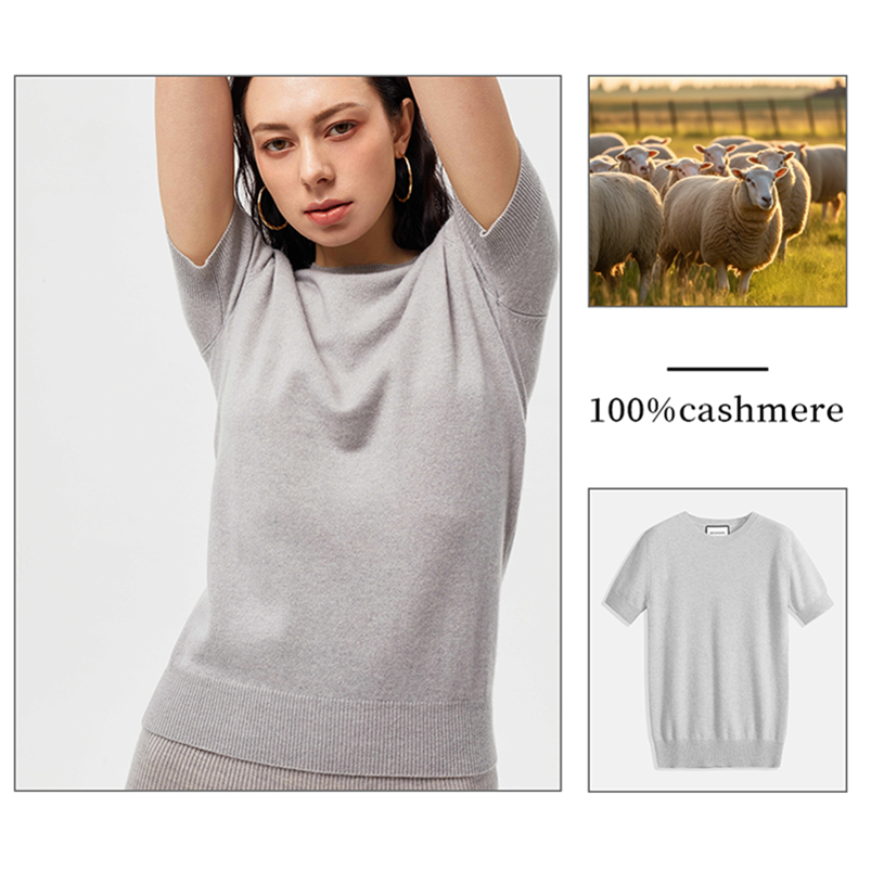 Luxury Women’ s Sweater ISO 9001 Certified Moisture-Wicking