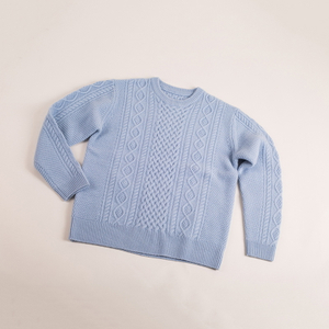 Cable Knitted cashmere pullover