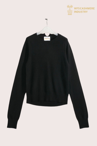 Premium Worsted Cashmere Pullover (3/101Nm) | Fine Knit OEM