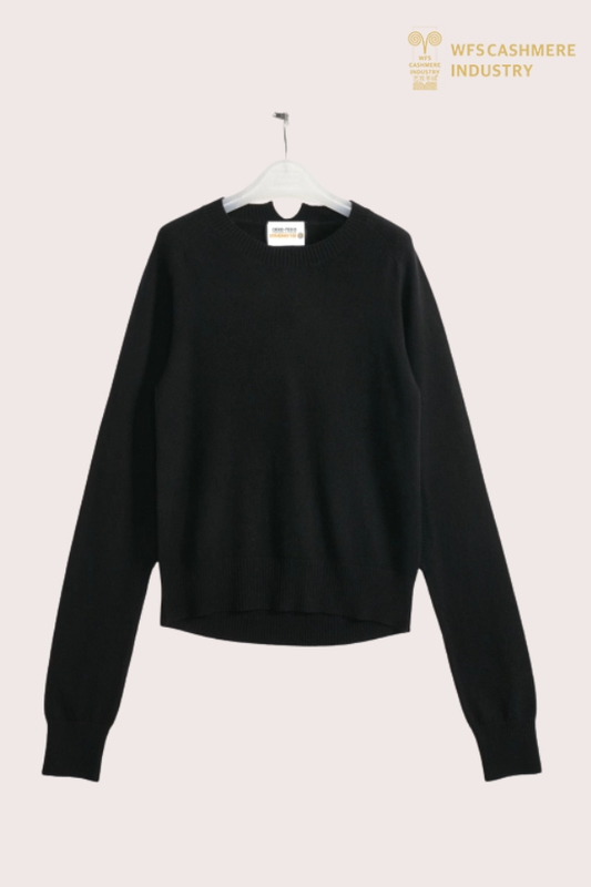 Premium Worsted Cashmere Pullover (3/101Nm) | Fine Knit OEM
