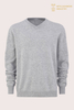 Premium Men's 12GG Pure Cashmere V-Neck Sweater