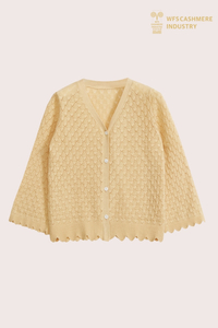 Kid's Premium Cotton Nylon Silk Cardigan | Durable Luxury Childrenswear OEM