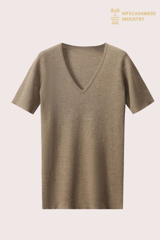 Premium Short-Sleeve Knit Tee | Fine-Gauge Base Layer OEM