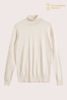Premium Men's 12GG Pure Wool Turtleneck
