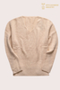 Premium Women's Chunky V-Neck Cashmere Sweater | Heavy Knit OEM