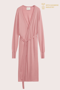 Premium Silk Cashmere Blend Long Cardigan | 16GG Women's OEM Knitwear