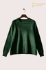 Pullover Leher Knit Knit 100% Kasmir, 12GG S2606