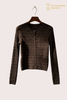 100% Cashmere Cable Knit Crew Neck Pullover, 16GG S6603