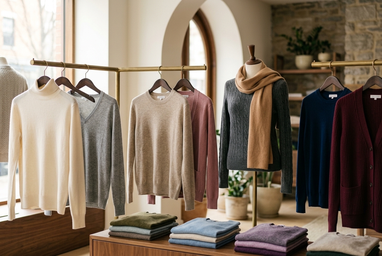 How to Source Cashmere Sweaters Wholesale from China