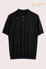 Premium 16GG Silk-Cotton Polo with Mother-of-Pearl Buttons