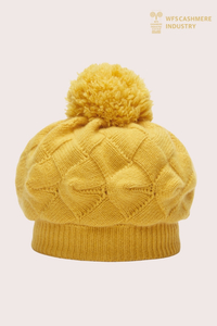 Premium Brushed Cashmere Slouchy Beanie | Knit Accessories OEM