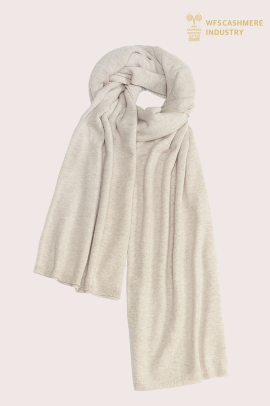 Everyday Luxury 12GG Wool Cashmere Scarf (70/30)