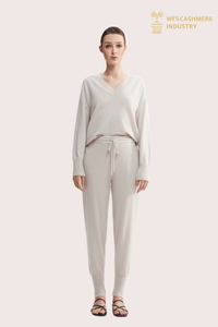 Women's Washable 100% Pure Cashmere Knit Pants