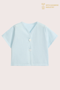 Kid's Premium Short Sleeve Cardigan with Two Buttons | Summer Bolero OEM Manufacturer