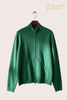 Wool Cashmere Blend Half-Zip Funnel Neck Pullover, 12GG FW2709