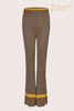 Elegant Flared Knit Cashmere Pants | Luxury Bottoms OEM Manufacturer