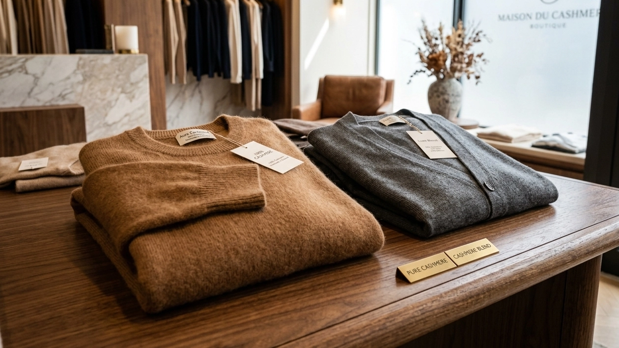 100% Cashmere vs Cashmere Blends: Understanding Quality and Value