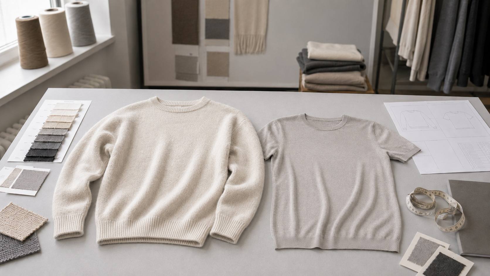 16GG vs 18GG Knitwear: A Sourcing Guide for Fashion Brands