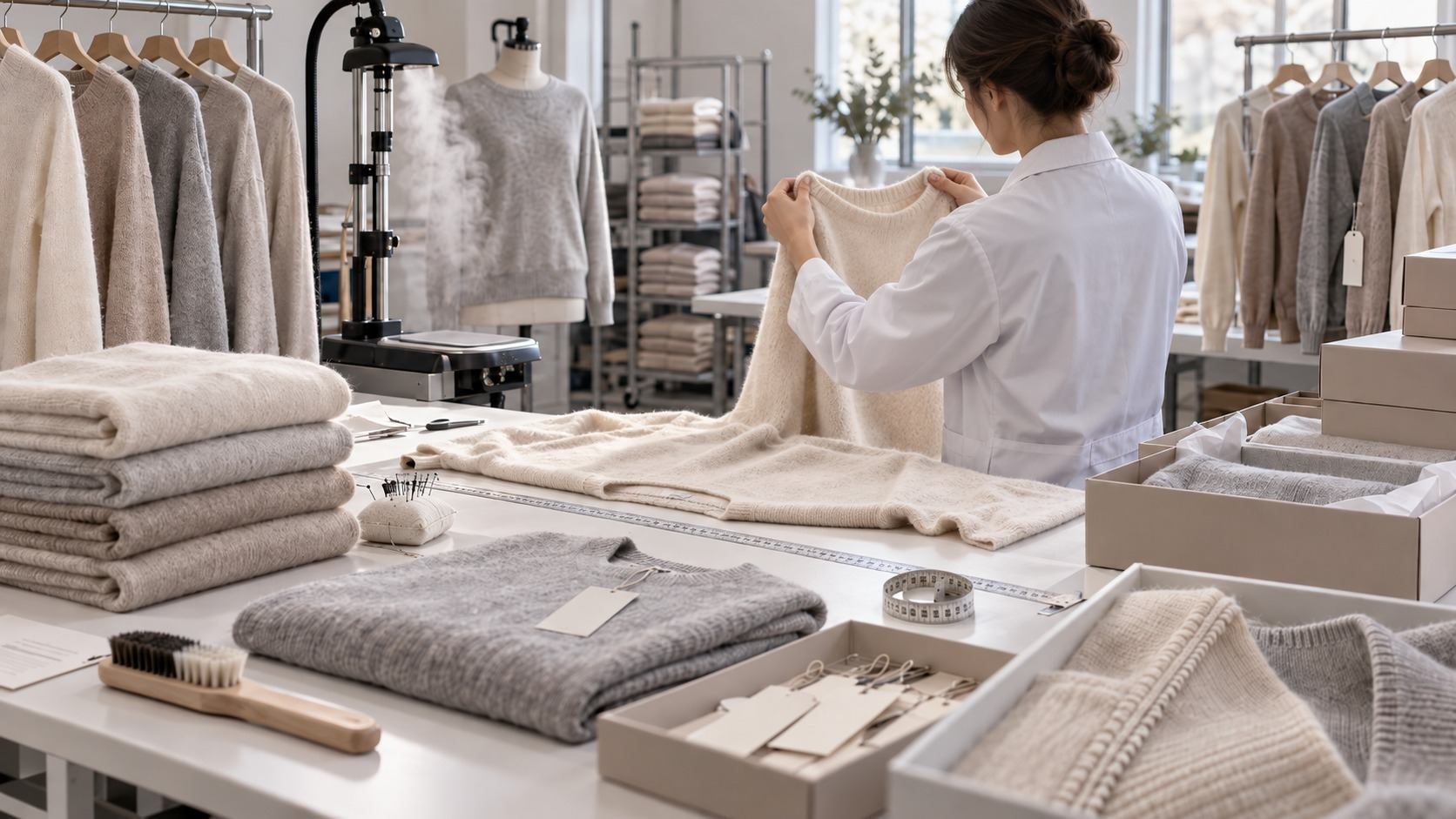 How Premium Cashmere Knitwear Is Made | OEM Guide for Fashion Brands