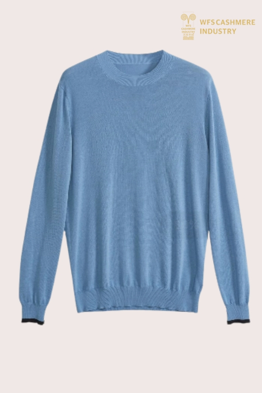 Premium Men's 100% Cotton Crew Neck Jumpe