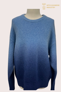 Premium Men's Tie-Dye Crew Neck Jumper | Custom Dye Knitwear OEM