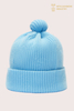 Premium Pure Cashmere Ribbed Pom-Pom Beanie | Tilbeh&oslash;r OEM