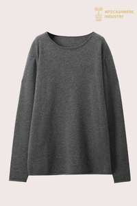 Premium Men's Fine-Gauge Black Crew Neck