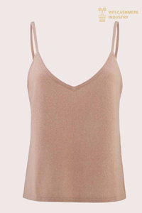 Premium Silk-Cashmere Knit Camisole | Ultra-Fine Gauge OEM