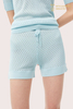 Women's Fine Wool Pointelle Knit Shorts | Premium Sleepwear OEM Manufacturer