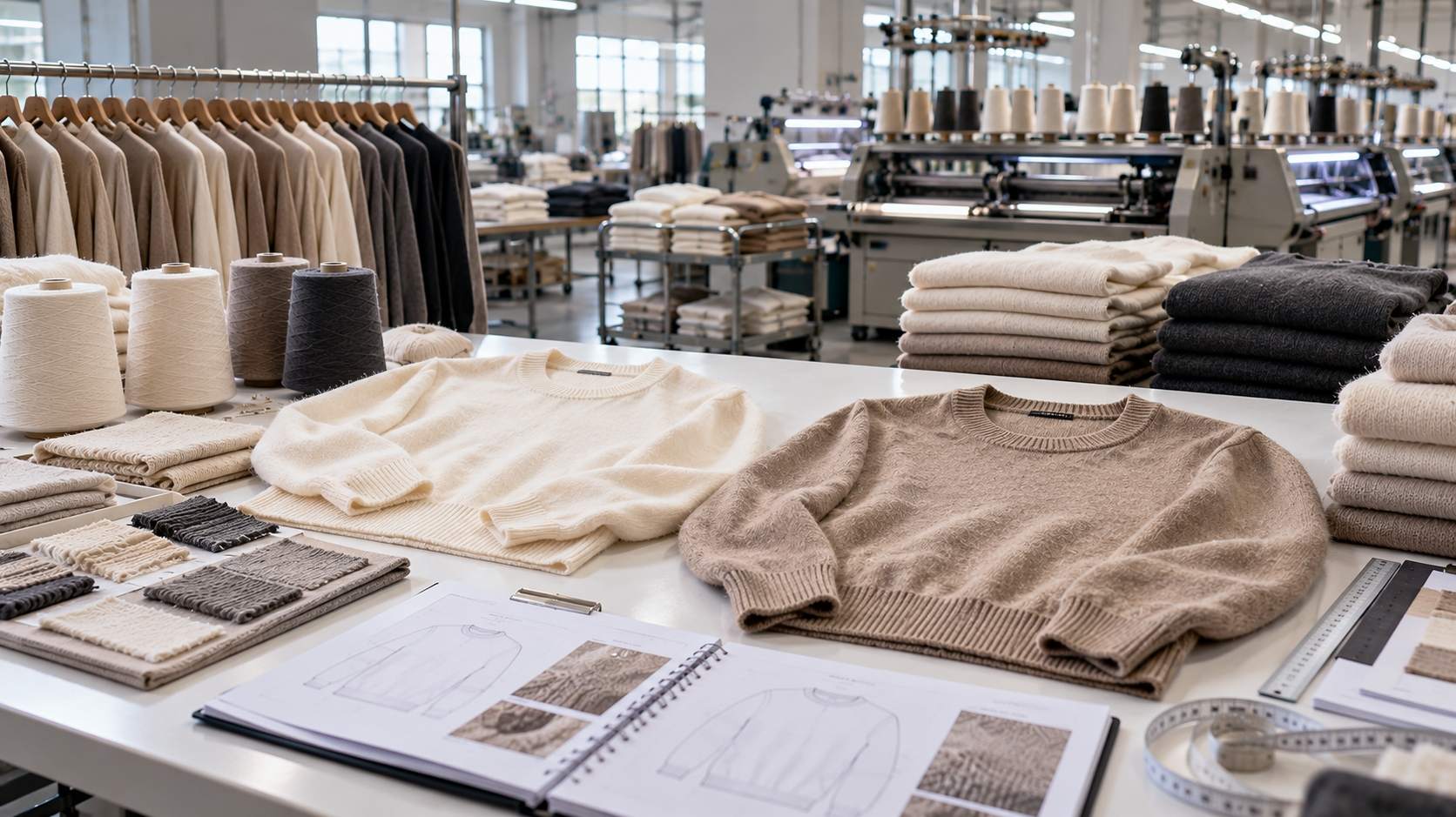 From Tech Pack to Bulk Production: A Buyer’s Guide to Cashmere Knitwear Development