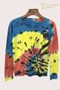 Premium Artisanal Tie-Dye Cashmere Sweater | Custom Dye OEM